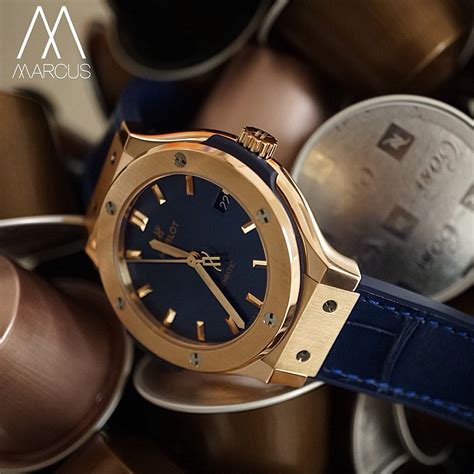 hublot classic fusion blue rose gold|Hublot classic fusion titanium price.